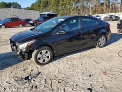 Salvage cars for sale at Seaford, DE auction: 2017 KIA Forte LX