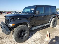 Jeep Wrangler Unlimited Sport salvage cars for sale: 2022 Jeep Wrangler Unlimited Sport