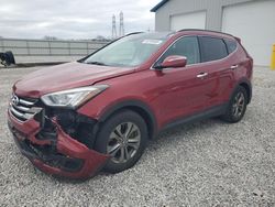 Salvage cars for sale at Barberton, OH auction: 2014 Hyundai Santa FE Sport