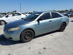 Toyota Camry ce salvage cars for sale: 2007 Toyota Camry CE