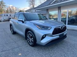 2021 Toyota Highlander XLE en venta en North Billerica, MA