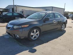 Salvage cars for sale at Orlando, FL auction: 2012 Acura TSX Tech