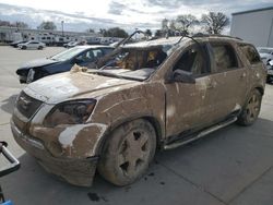 Salvage cars for sale at Sacramento, CA auction: 2012 GMC Acadia SLE