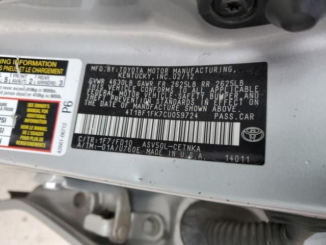 2012 Toyota Camry Base