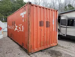 Salvage trucks for sale at Charles City, VA auction: 2000 Cimc Container