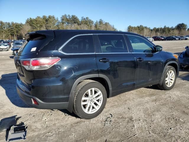 2016 Toyota Highlander LE