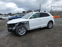 Salvage cars for sale at San Diego, CA auction: 2018 Audi Q5 Premium Plus