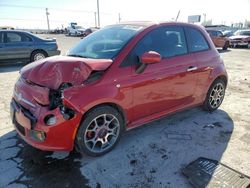 Salvage cars for sale at Oklahoma City, OK auction: 2013 Fiat 500 Sport