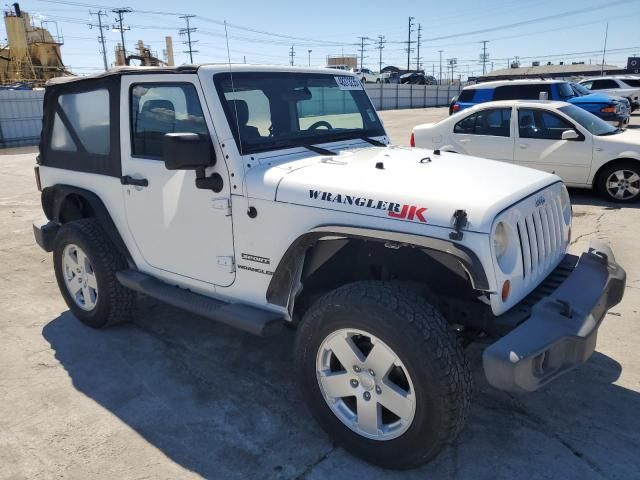 2012 Jeep Wrangler Sport