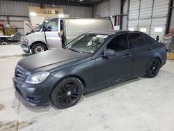 Salvage cars for sale at Rogersville, MO auction: 2012 Mercedes-Benz C 300 4matic