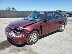 Salvage cars for sale at Orlando, FL auction: 2002 Honda Civic LX