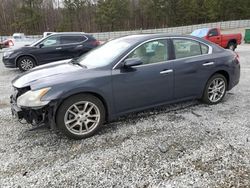 Salvage cars for sale at Gainesville, GA auction: 2010 Nissan Maxima S