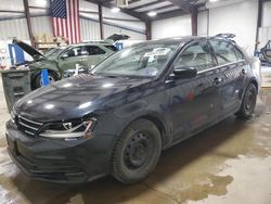 Salvage cars for sale at West Mifflin, PA auction: 2017 Volkswagen Jetta S