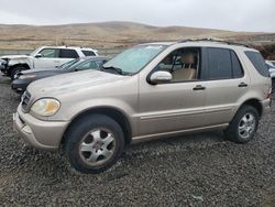 Mercedes-Benz salvage cars for sale: 2005 Mercedes-Benz ML 350