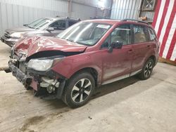 Subaru Vehiculos salvage en venta: 2017 Subaru Forester 2.5I