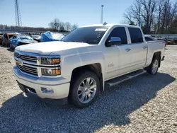 Salvage trucks for sale at Rogersville, MO auction: 2015 Chevrolet Silverado K1500 High Country