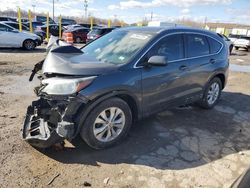 Salvage cars for sale at Indianapolis, IN auction: 2012 Honda CR-V EXL