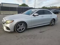 Salvage cars for sale at Orlando, FL auction: 2017 Mercedes-Benz E 300