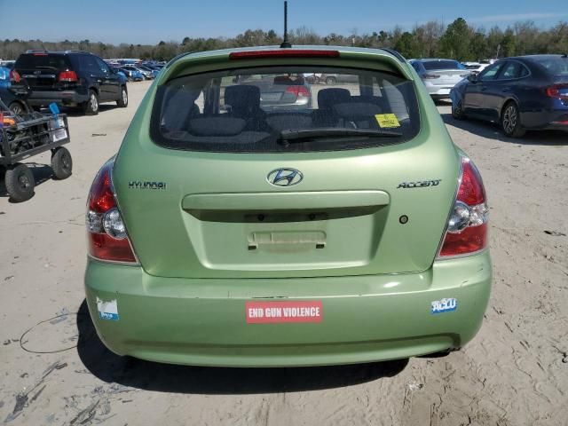 2010 Hyundai Accent Blue