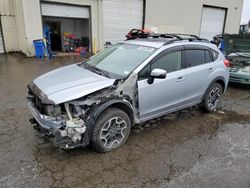 Salvage cars for sale at Woodburn, OR auction: 2016 Subaru Crosstrek Limited