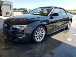 Salvage cars for sale at West Palm Beach, FL auction: 2015 Audi A5 Premium Plus