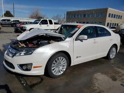 Ford Fusion Hybrid Vehiculos salvage en venta: 2011 Ford Fusion Hybrid