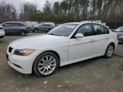 Salvage cars for sale at Waldorf, MD auction: 2007 BMW 328 XI