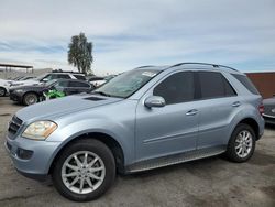 Salvage cars for sale at North Las Vegas, NV auction: 2007 Mercedes-Benz ML 350