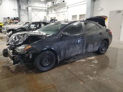 Salvage cars for sale from Copart Ottawa, ON: 2018 Toyota Corolla L