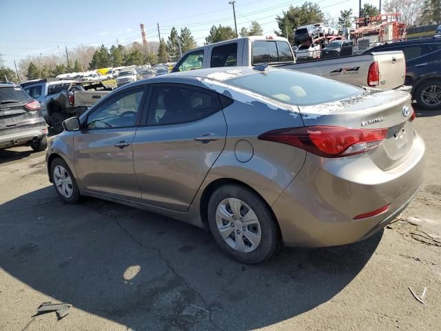 2016 Hyundai Elantra SE