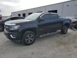 Salvage trucks for sale at Jacksonville, FL auction: 2015 Chevrolet Colorado Z71