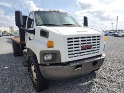 Salvage trucks for sale at Apopka, FL auction: 2005 GMC C7500 Dump Flatbed Truck