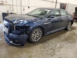 Salvage cars for sale at Avon, MN auction: 2017 Lincoln Continental Select