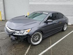 Vehiculos salvage en venta de Copart Rancho Cucamonga, CA: 2017 Honda Accord Sport