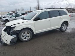 Salvage cars for sale at Montreal Est, QC auction: 2017 Dodge Journey SE