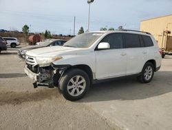 Toyota Highlander Base salvage cars for sale: 2011 Toyota Highlander Base