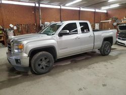 Salvage cars for sale at Ebensburg, PA auction: 2015 GMC Sierra K1500 SLE