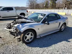 Salvage cars for sale at Concord, NC auction: 2004 Ford Mustang