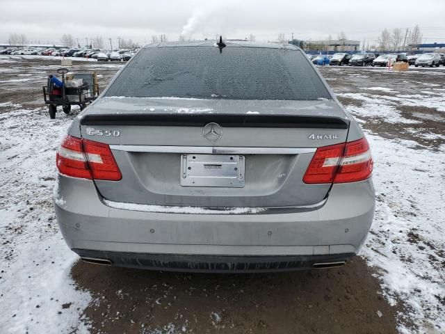 2011 Mercedes-Benz E 550 4matic