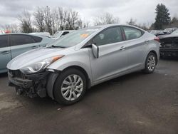 Salvage cars for sale at Portland, OR auction: 2012 Hyundai Elantra GLS