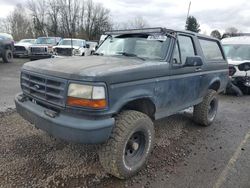 1993 Ford Bronco U100 en venta en Portland, OR