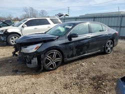 Salvage cars for sale at Chicago Heights, IL auction: 2016 Honda Accord Touring