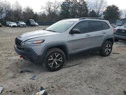 Salvage cars for sale at Madisonville, TN auction: 2015 Jeep Cherokee Trailhawk