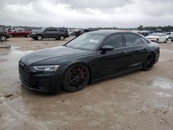 Salvage cars for sale at Houston, TX auction: 2023 Audi S8