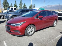 Salvage cars for sale at Rancho Cucamonga, CA auction: 2018 Chevrolet Cruze LT