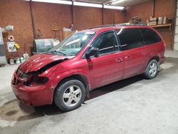 Dodge Grand Caravan sxt salvage cars for sale: 2006 Dodge Grand Caravan SXT