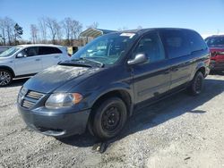 Salvage cars for sale at Spartanburg, SC auction: 2005 Dodge Grand Caravan SE