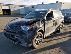 Salvage cars for sale at Vallejo, CA auction: 2017 Toyota Rav4 XLE