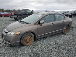 Salvage cars for sale at Elmsdale, NS auction: 2011 Honda Civic LX-S