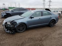 Salvage cars for sale at Elgin, IL auction: 2011 Ford Fusion SE